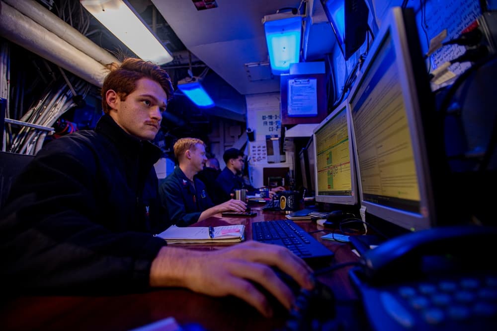 Information Systems Technician Submarines – Electronic Warfare sailor