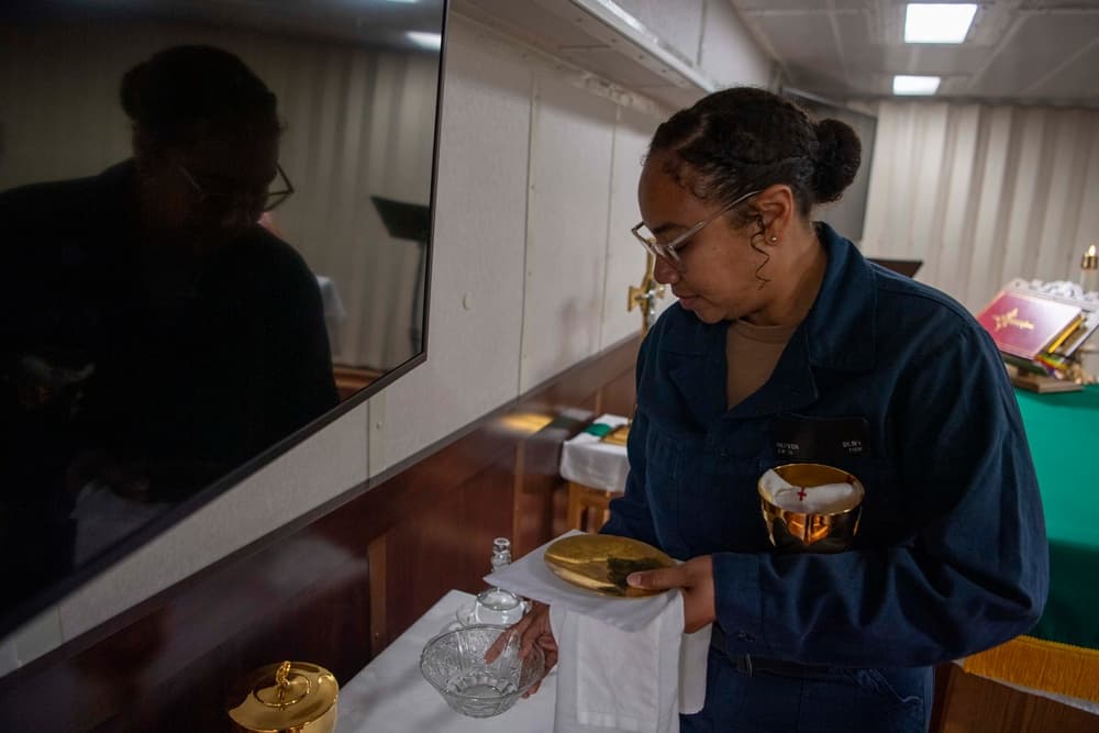 Religious Program Specialist sailor